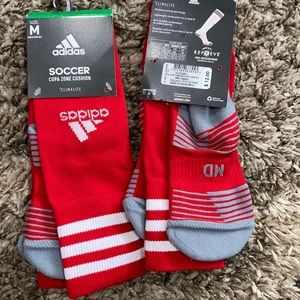 2 Pairs Adidas Team Compression Socks